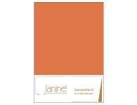 Spannbetttuch Janine Chinchilla-Edelflanell 7000 orange