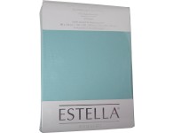 Spannbetttuch Estella Jersey 6500 azur