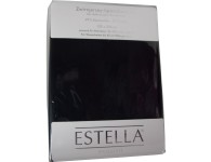 Spannbetttuch Estella Jersey 6500 schwarz